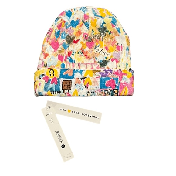 Aqua X‎ Kerri Rosenthal Beanie - Picture 1 of 3